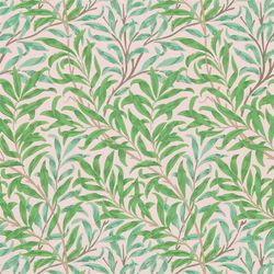 Pink & Leaf Green