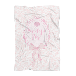 Pattern – Pink Toile Bow