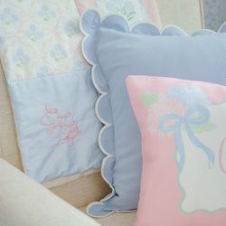 Scalloped French Blue
