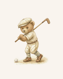Pattern – Golf Teddy