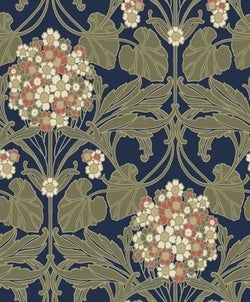 Color – Dark Blue & Terracotta