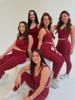 Legging – Burgundy