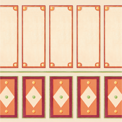 Couleur – beige-orange-vert