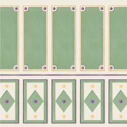 Couleur – vert-jaune-violet