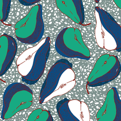 Couleur – vert de gris-bleu