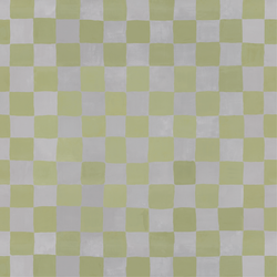 vert de gris et bleu
