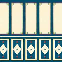 Couleur – bleu-beige-rouge