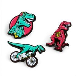 Complete the Set – T-Rex Pins