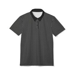 Alien Performance Golf Polo – Silver / Black