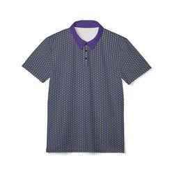 Alien Performance Golf Polo – Green / Purple