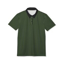 Alien Performance Golf Polo – Green / Black