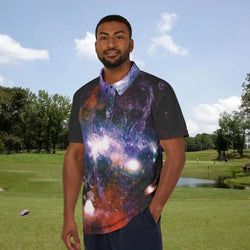 Singularity Performance Golf Polo – Purple