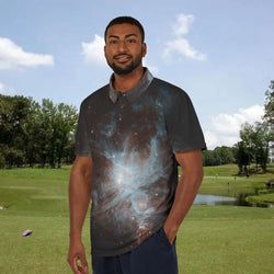 Singularity Performance Golf Polo – Blue