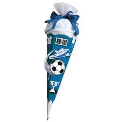 Motiv – Fußballer/Soccer (blau)