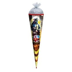 Motiv – Feuerwehrmann mit Glanzfolie