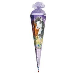 Motiv – Blumenpferde mit Glitter