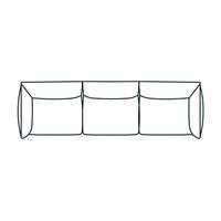 Sofa – 360 cm x 98cm