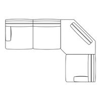 Sectional – 245 cm x 350 cm