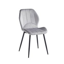 Couleur – Velour Gris Pâle