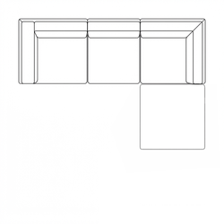 Configuration – 3 Pieces + Ottoman
