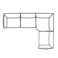 Sectional – 355 cm x 245 cm