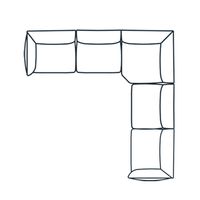 Sectional – 355 cm x 355 cm