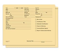 Option – Heavy Duty Deal Jacket, Printed - SA1221-HD-BUFF - Box of 500