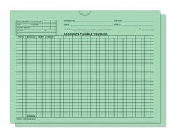 Option – Accounts Payable Voucher Env. - DSA-540 GREEN - Qty. 100