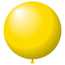 Option – Latex Balloons - 17" - Yellow - Qty. 72