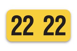 Option – Roll of 500 Year 2022 Labels for Color-Code