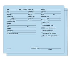 Option – Heavy Duty Deal Jacket, Printed - SA1221-HD-BLUE - Box of 500