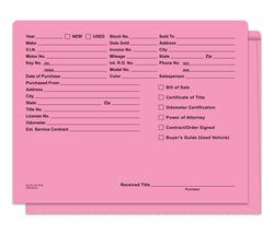 Heavy Duty Deal Jacket, Printed - SA1221-HD-PINK - Box of 500