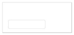 Option – Envelope,  #9 Window - ENV-9  - Qty. 500