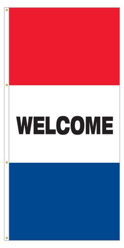 Option – Drapes - Horizontal - WELCOME - Qty. 1