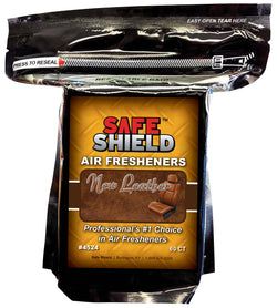 Option – Air Freshener Pads - NEW LEATHER SCENT - Qty. 60 per bag