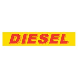 Option – Yellow & Red Slogan - Diesel - Qty. 12