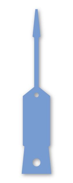 Self-Locking Key Tags - SLKT-BLUE - Qty. 1000