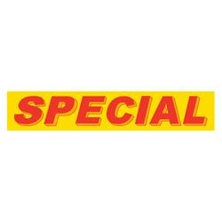 Yellow & Red Slogan - Special - Qty. 12