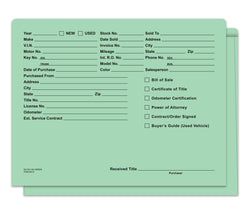 Heavy Duty Deal Jacket, Printed - SA1221-HD-GREEN - Box of 500