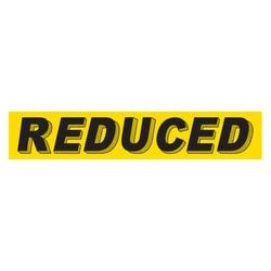 Yellow & Black Slogan - Reduced - Qty. 12