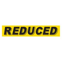 Option – Yellow & Black Slogan - Reduced - Qty. 12