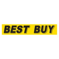Option – Yellow & BlackSlogan - Best Buy - Qty. 12