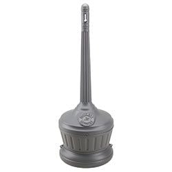Option – Smokers Cease-Fire Cigarette Butt Receptacle - GRAY