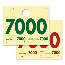 RL-78-7 Buff Dispatch Number Series 7000-7999