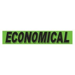 Flourescent Green & Black Slogan - Economical - Qty. 12