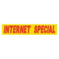 Yellow & Red Slogan - Internet Special - Qty. 12