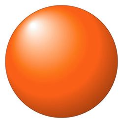 Option – Reusable Balloon, 18" - METALLIC ORANGE - Qty. 1