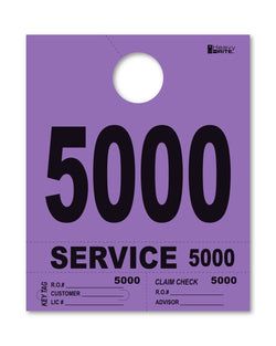 4 Part Heavy Brite Disp. No. - HB4P-5 - Purple - 5000-5999