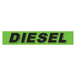 Option – Flourescent Green & Black Slogan - Diesel - Qty. 12