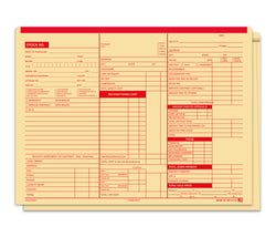 Option – Heavy Stock Deal Jackets Printed- Red #237- Box of 500